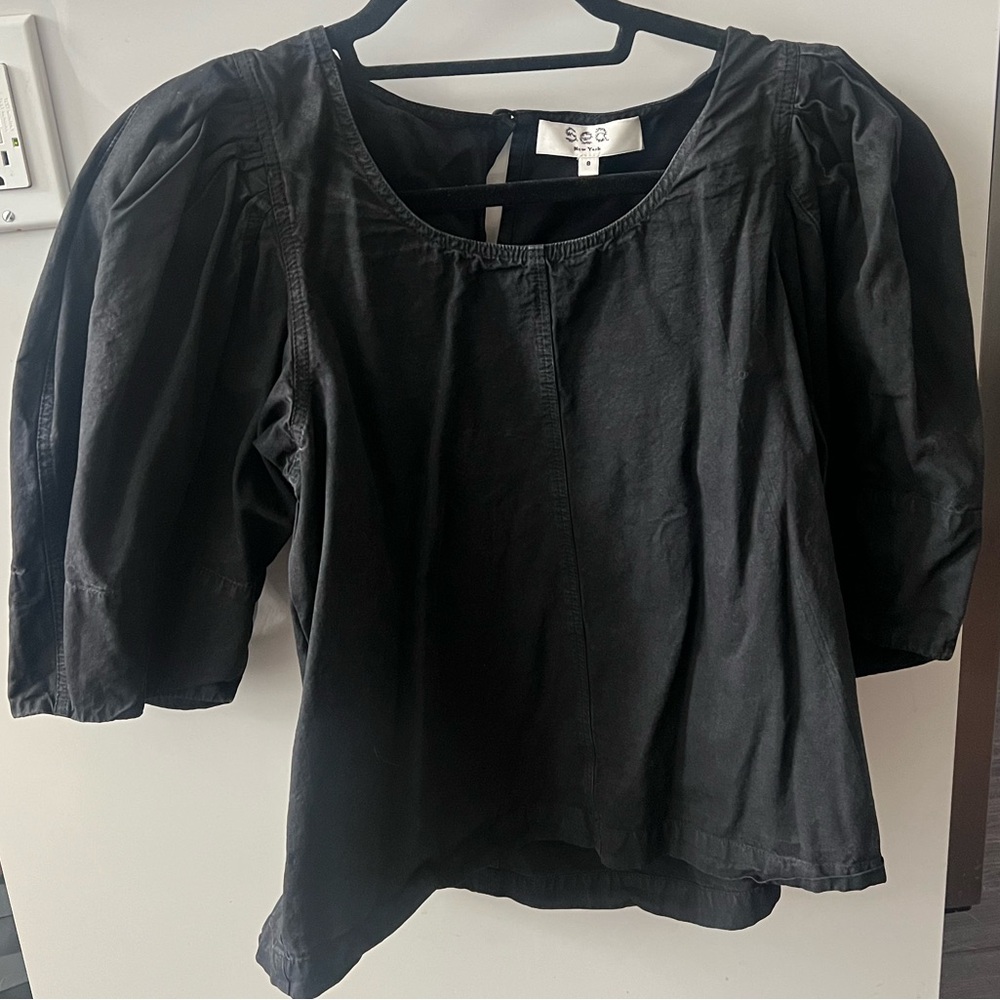 SEA NEW YORK puff sleeve blouse